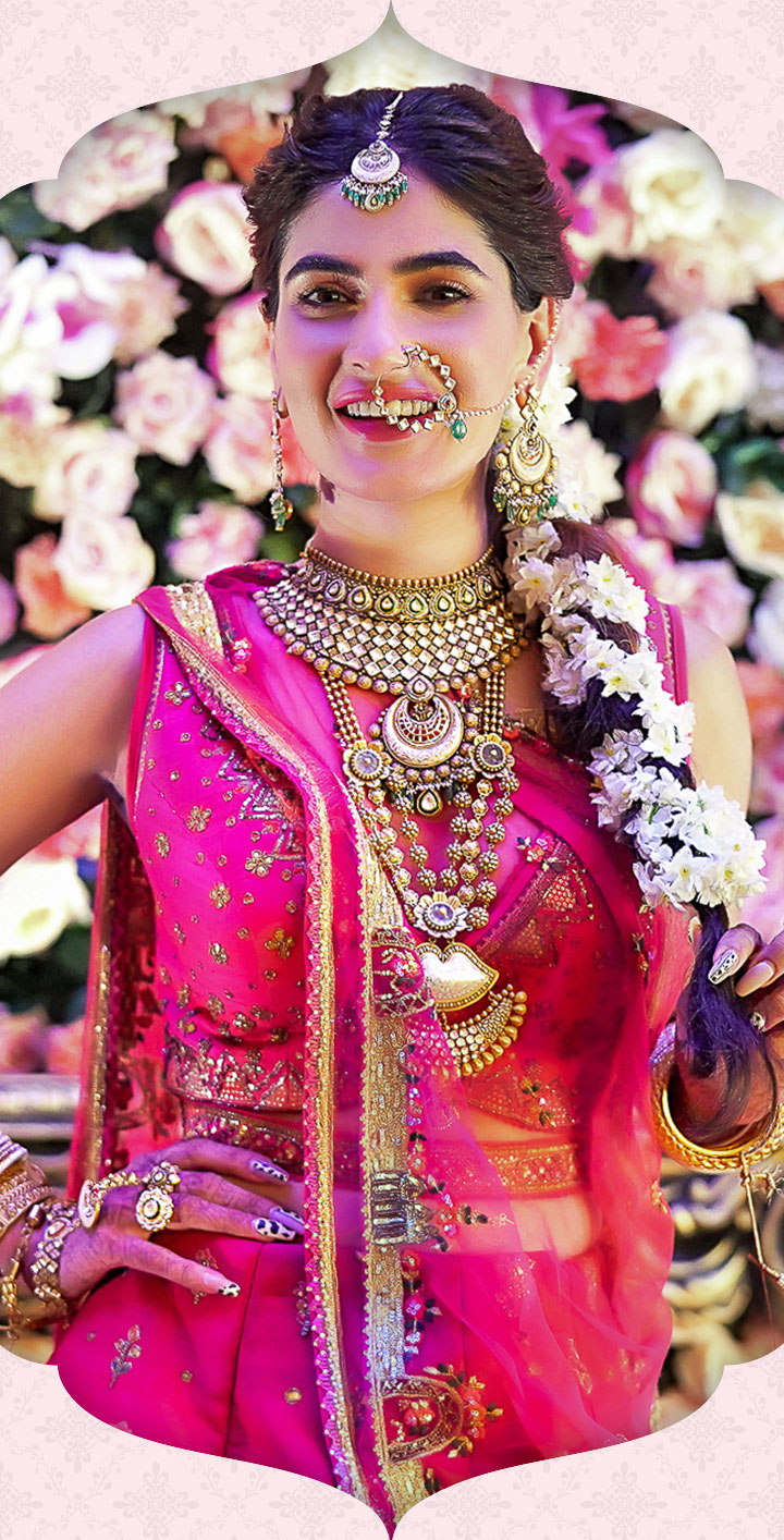 A Grand Punjabi Wedding In Jalandhar With OTT Bridal Outfits