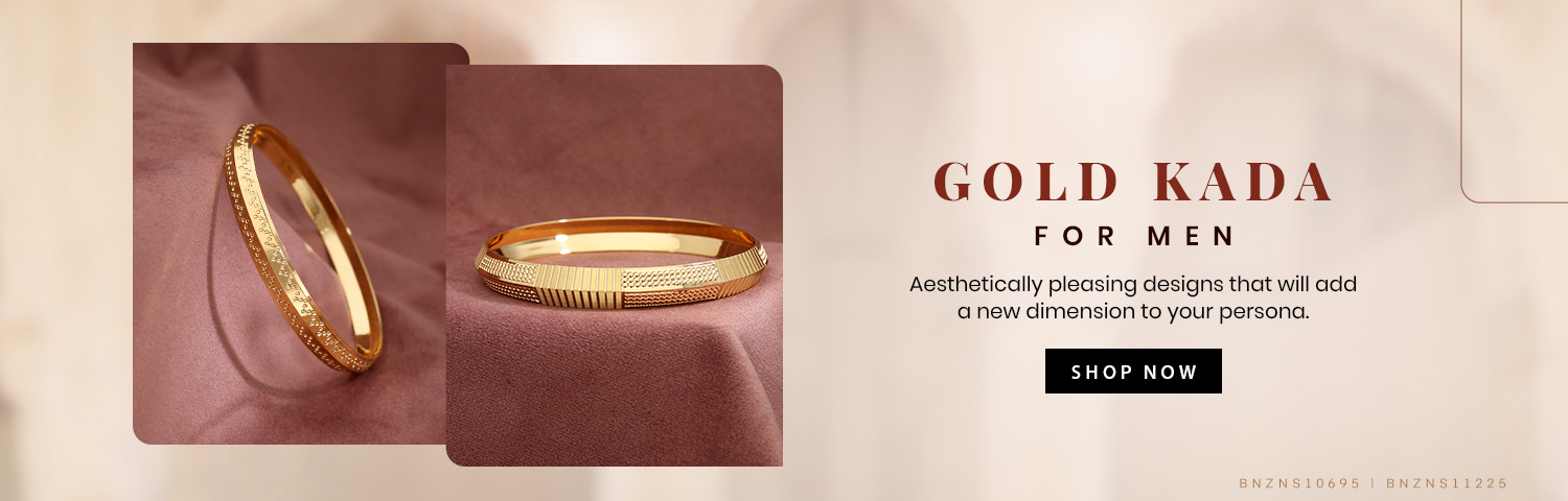 Gold Kada for Men