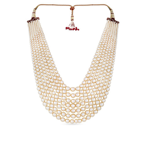 Gujarati Bride Buy Ethnix Gold Necklace AHDAAAAAIPLF for Women Online ...
