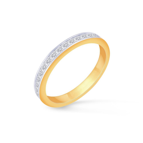 Mine Diamond Studded Eternity Gold Ring AMR1111616