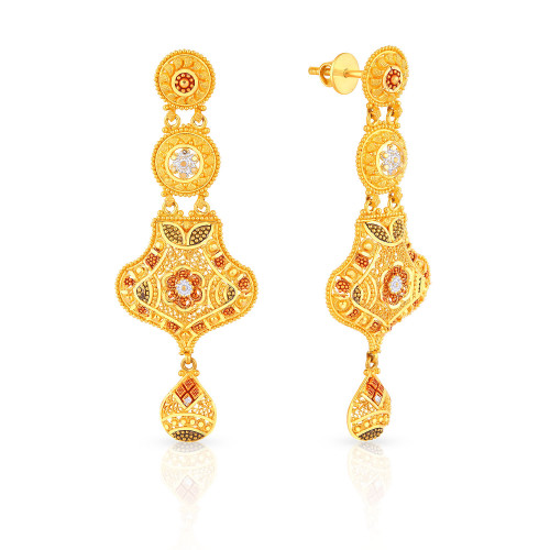 Malabar Gold Earring ANDAAAAAAHFA