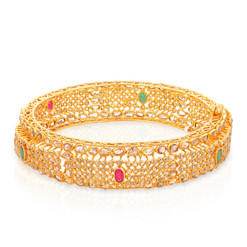 ERA Uncut Diamond Gold Bangle ANDAAAAAAPIN