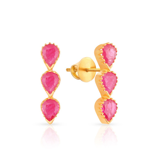 Precia Gold Earring ANDAAAAAATDQ