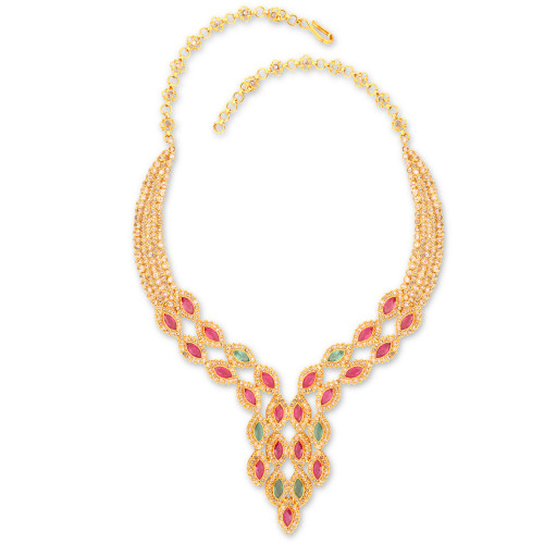 ERA Uncut Diamond Gold Necklace ANDAAAAAAUKE