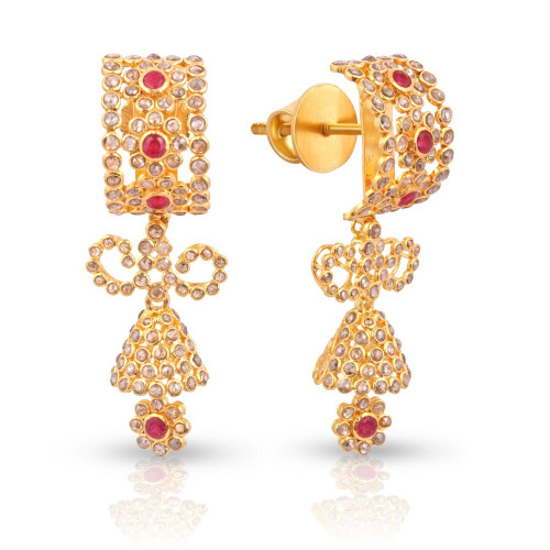 ERA Uncut Diamond Gold Earring ANDAAAAAAXRM