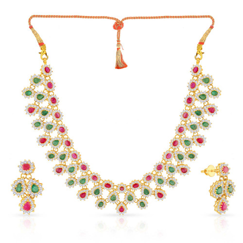 Precia Gold Necklace Set ANDAAADQNZ