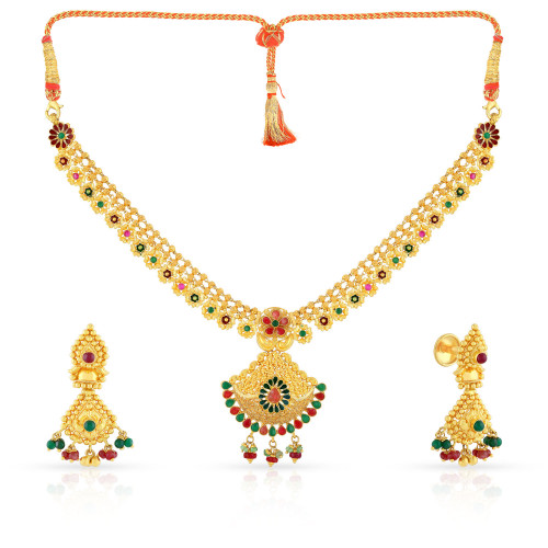 Malabar Gold Necklace Set ANDAFESBGTD