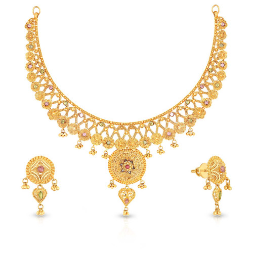 Malabar Gold Necklace Set ANDIUZIVH