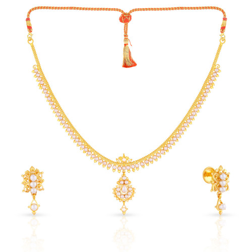Malabar Gold Necklace Set ANDMAN0101