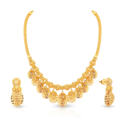 Malabar Gold Necklace Set ANDRJERKG