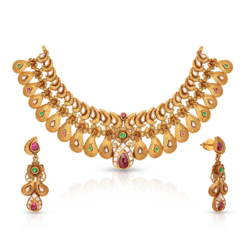 Malabar Gold Necklace Set ANDRRRRRS