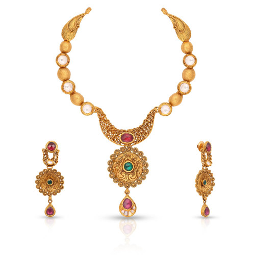 Malabar Gold Necklace Set ANDRSNRSO