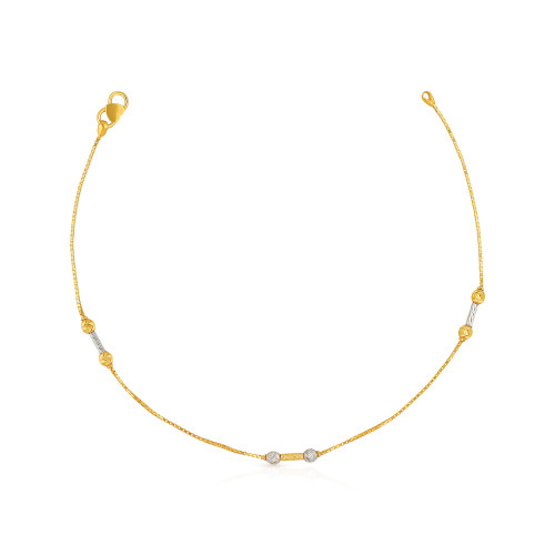 Malabar Gold Anklet ANZNS40006