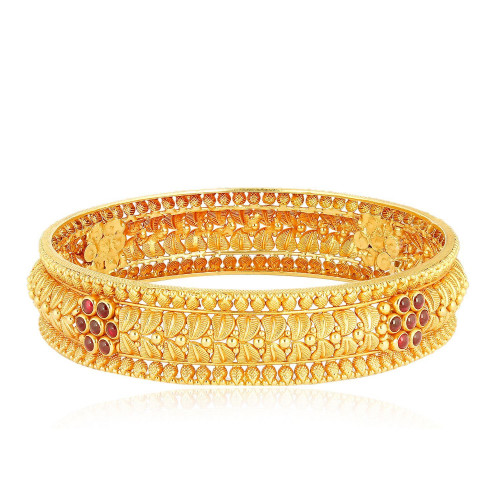 Kerala Bride Divine Bangle BADICDTRFSA003