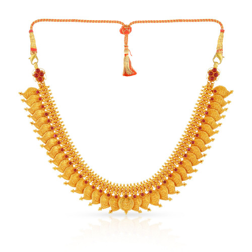 Divine 22 KT Gold Studded  Necklace BLRAAAAAYKSV