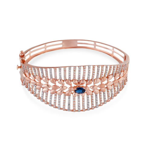 Caliesta Gold Oval Bangle BNDZL45843