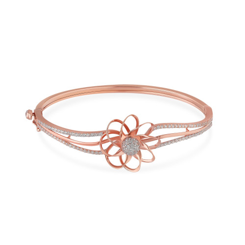 Caliesta Gold Oval Bangle BNDZL46079