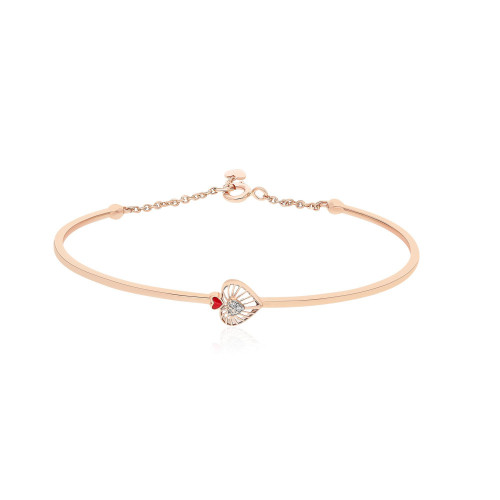 Zoul Gold Oval Bangle BNNKDZL42395