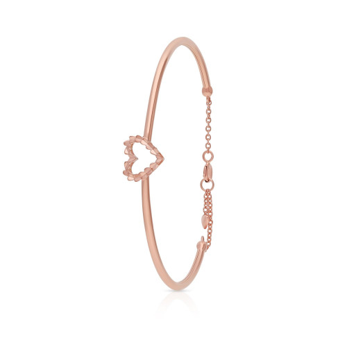 Zoul Gold Oval Bangle BNNKDZL42404