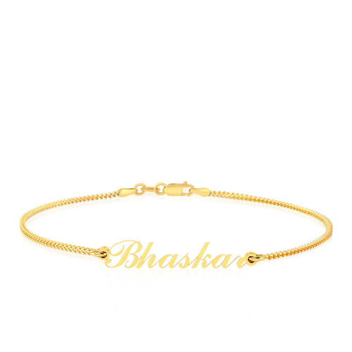 Malabar Gold Personalise Bracelet BRPRCOMY001
