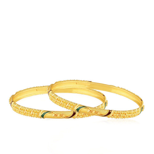 Malabar Gold Bangle Set BSANDAAAAABJIB