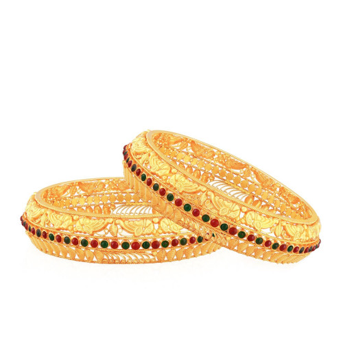 Divine Gold Bangle Set BSBLRAAAAELOSD