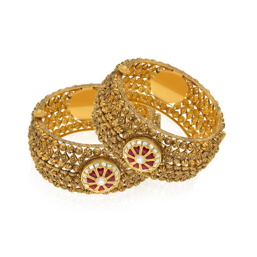 Malabar Gold Bangle Set BSBNANC42316