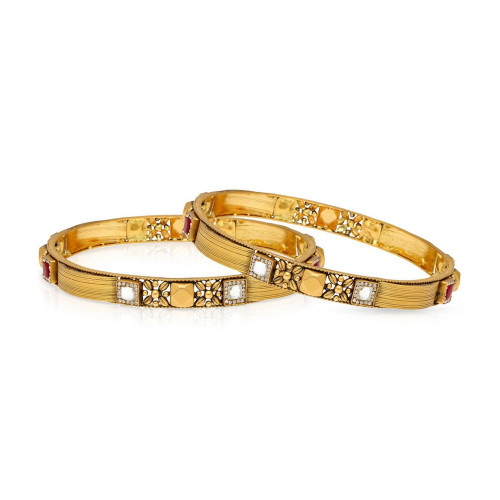 Malabar Gold Bangle Set BSBNBNANC40441