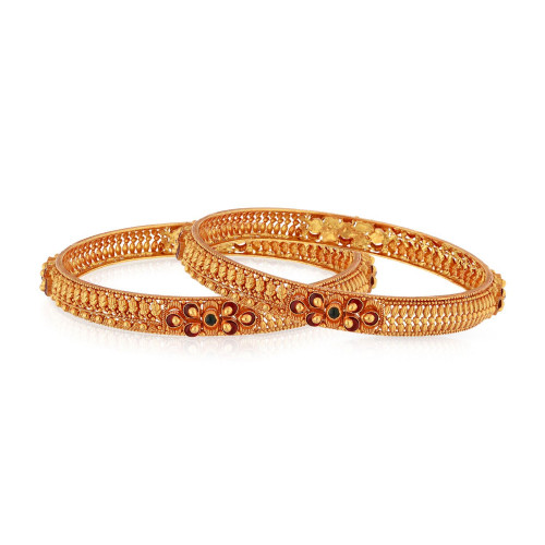 Divine Gold Bangle Set BSBNBNCHT16783