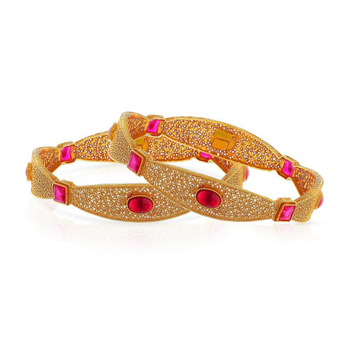 Divine Gold Bangle Set BSBNCHT11398