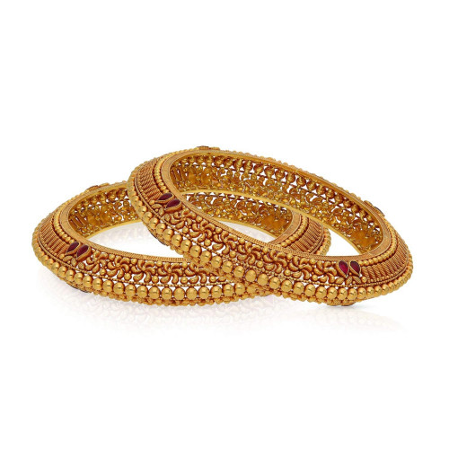 Divine Gold Bangle Set BSBNCHT41930