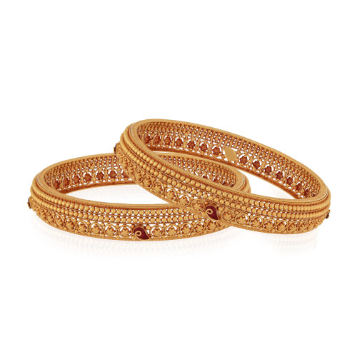 Malabar Gold Bangle Set BSBNCHT42849