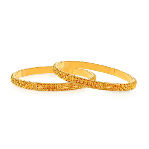 Malabar Gold Bangle Set BSBNCOS15839