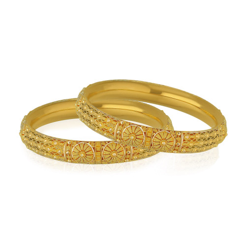 Malabar Gold Bangle Set BSBNCOS41189