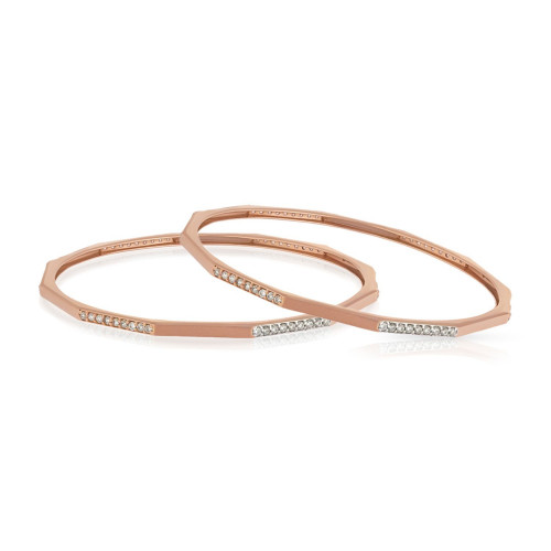 Caliesta Gold Bangle Set BSBNDZL46166