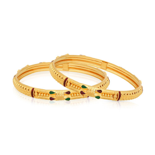 Malabar Gold Bangle Set BSBNNOB17206