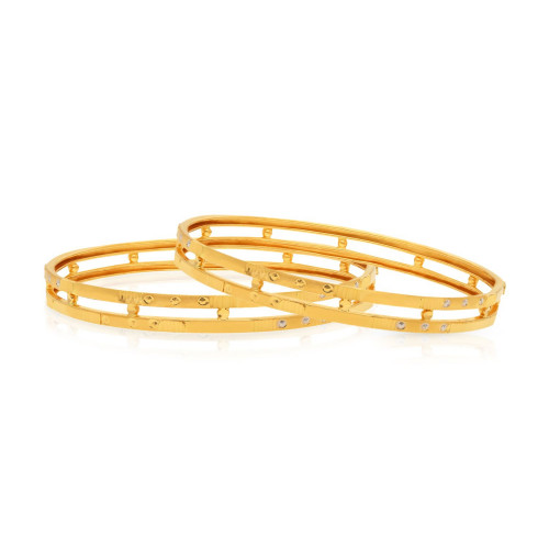 Malabar Gold Bangle Set BSBNNOB17980