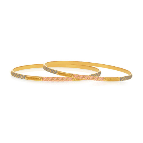 Malabar Gold Bangle Set BSBNZNS15475