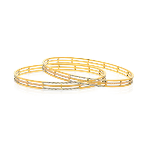 Malabar Gold Bangle Set BSBNZNS15494