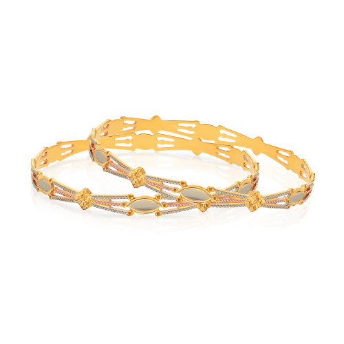 Malabar Gold Bangle Set BSBNZNS15586