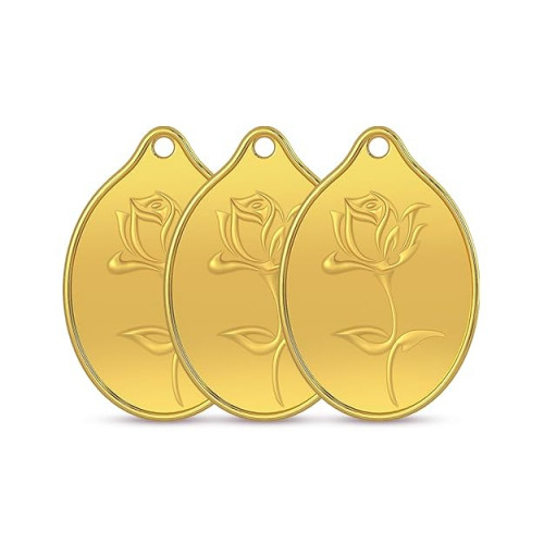 999 Purity 9 Grams Combo Gold Coins C3PDRS999P003G