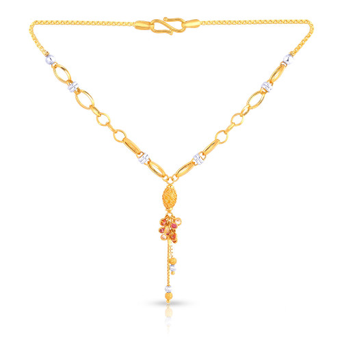 Malabar Gold Necklace CHNOBLL1091