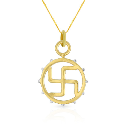Malabar Gold Pendant ECOMSK113B_22KT