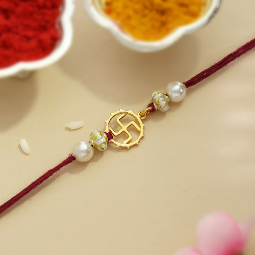 Malabar Gold Laxmi Two-in-One Rakhi and Pendant