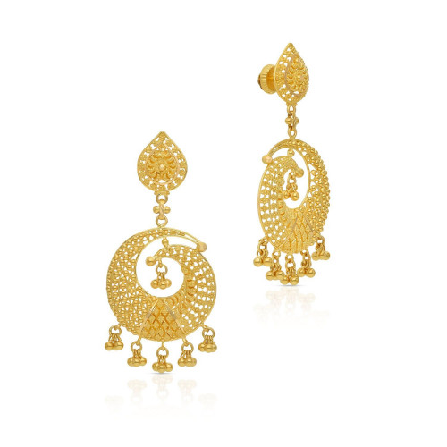 Malabar Gold Chandelier Earring ERCOS43618