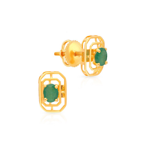 Precia Gemstone Gold Earring ERDZL21843