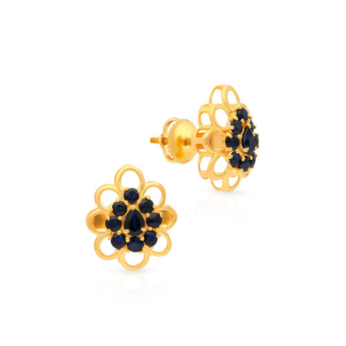 Precia Gemstone Gold Earring ERDZL21864