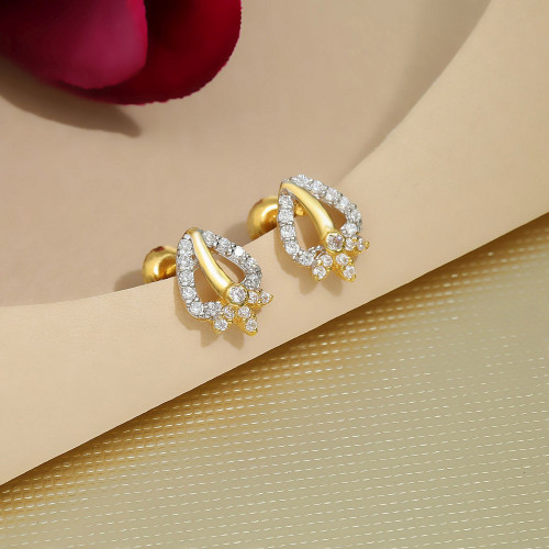 Malabar Gold Studs Earring ERDZL29815