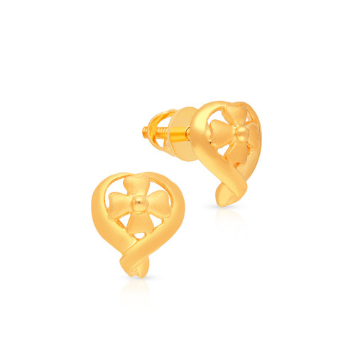 Malabar Gold Studs Earring ERDZL29818