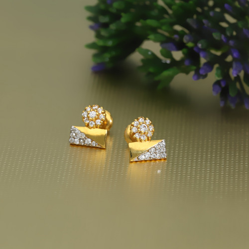 Malabar Gold Studs Earring ERDZL29821